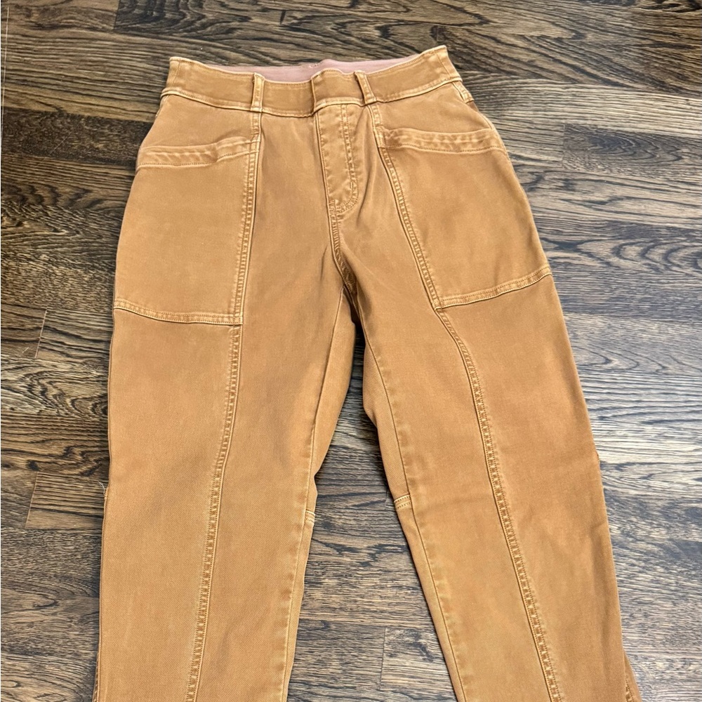 SPANX Camel High-Rise Leggings